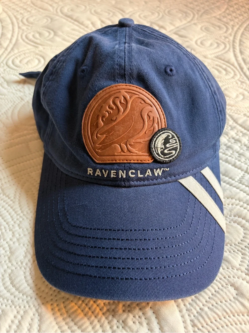 Official Ravenclaw House Baseball Cap with Leather Patch
